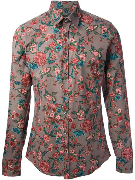 mens gucci floral shirt|authentic gucci men tee shirts.